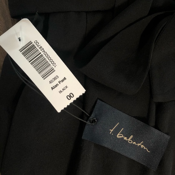NWT Aritzia T.Babaton “Alan” Silk Pants - Picture 2 of 7
